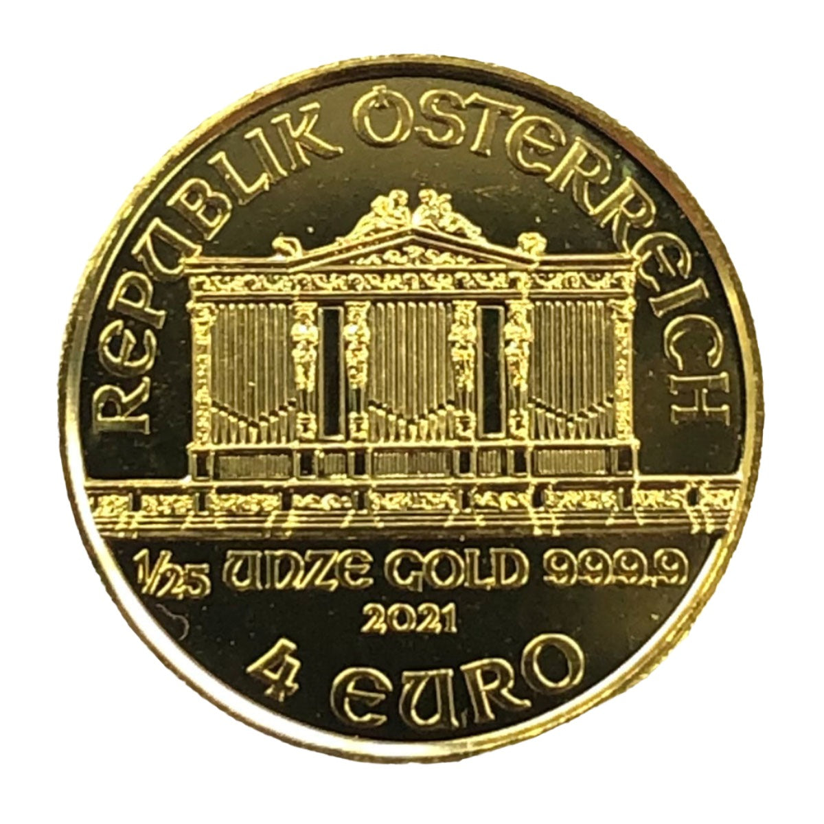 2021 Austrian 1/25th Gold Philharmonic