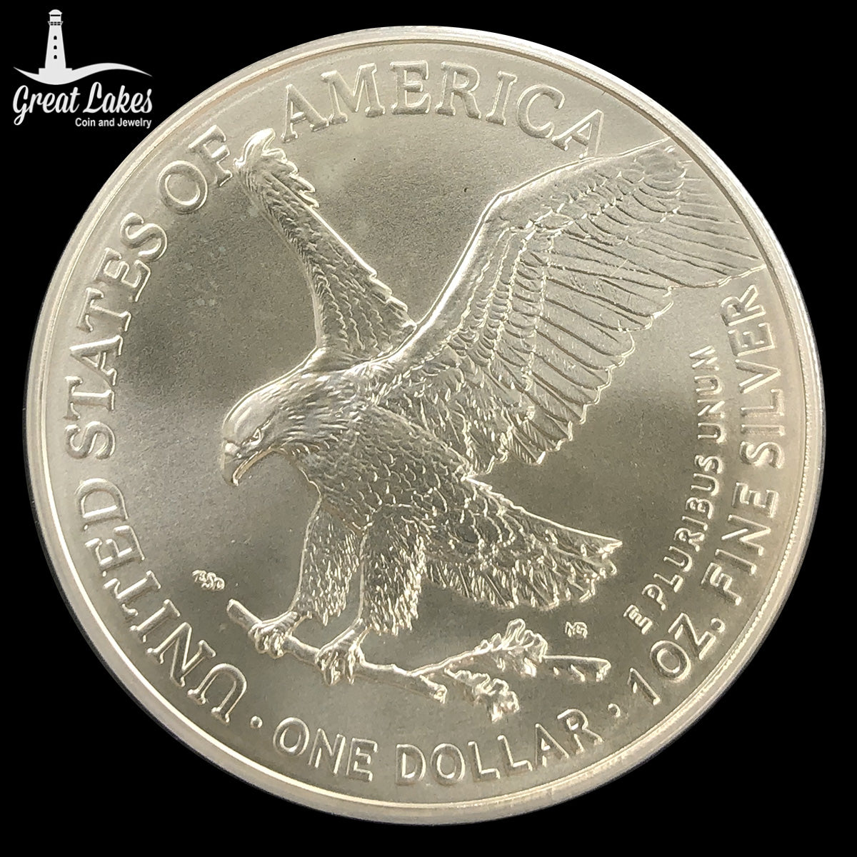 2021 Type 2 $1 American Silver Eagle PCGS MS69 Early Release