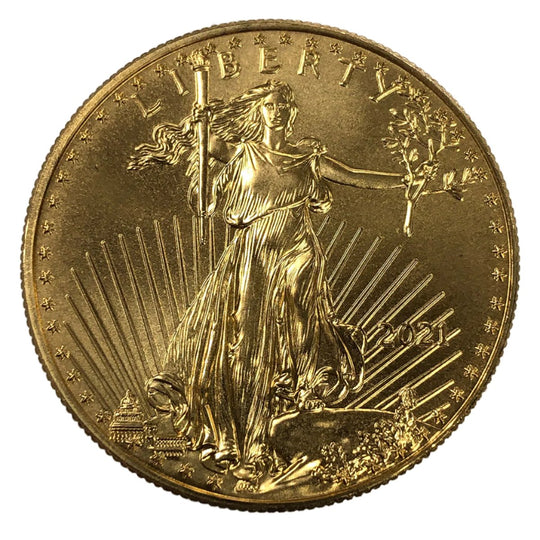 2021 1 oz American Gold Eagle (Type 1) (Secondary)