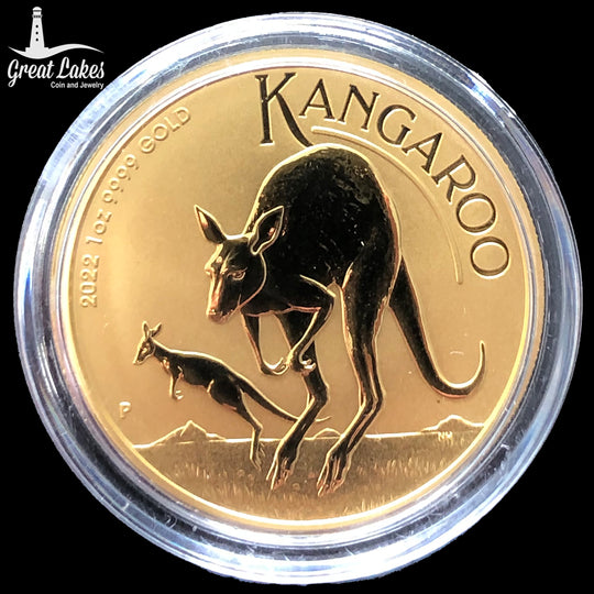 2022 Australia 1 oz Gold Kangaroo (BU)