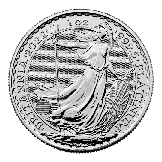 2022 British 1 oz Platinum Britannia (BU)
