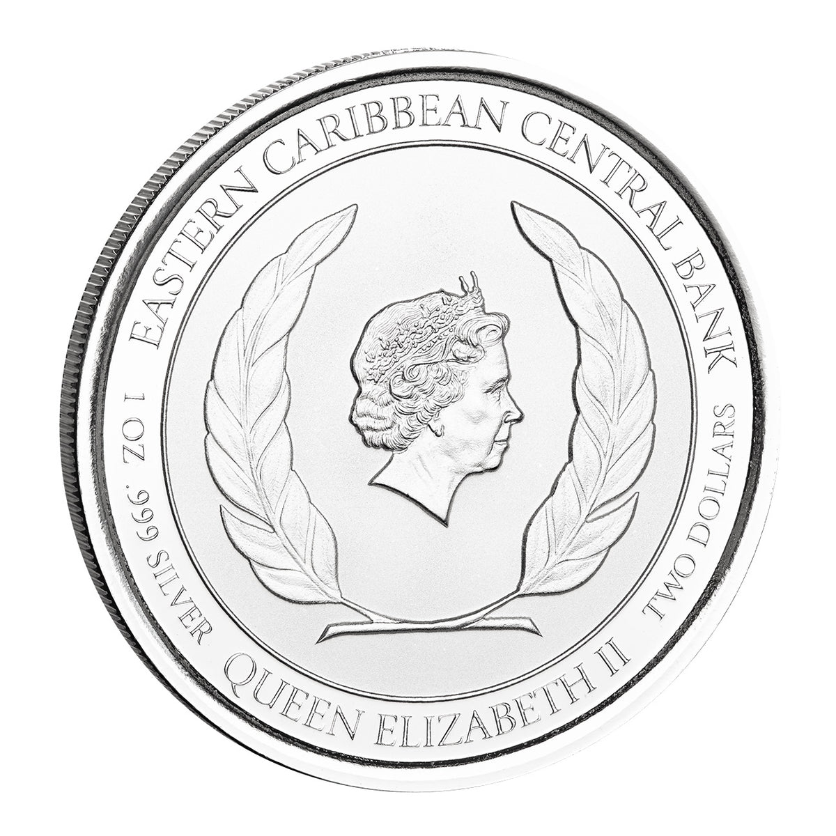 2022 EC8 Dominica Mountain Chicken 1 oz Silver Coin