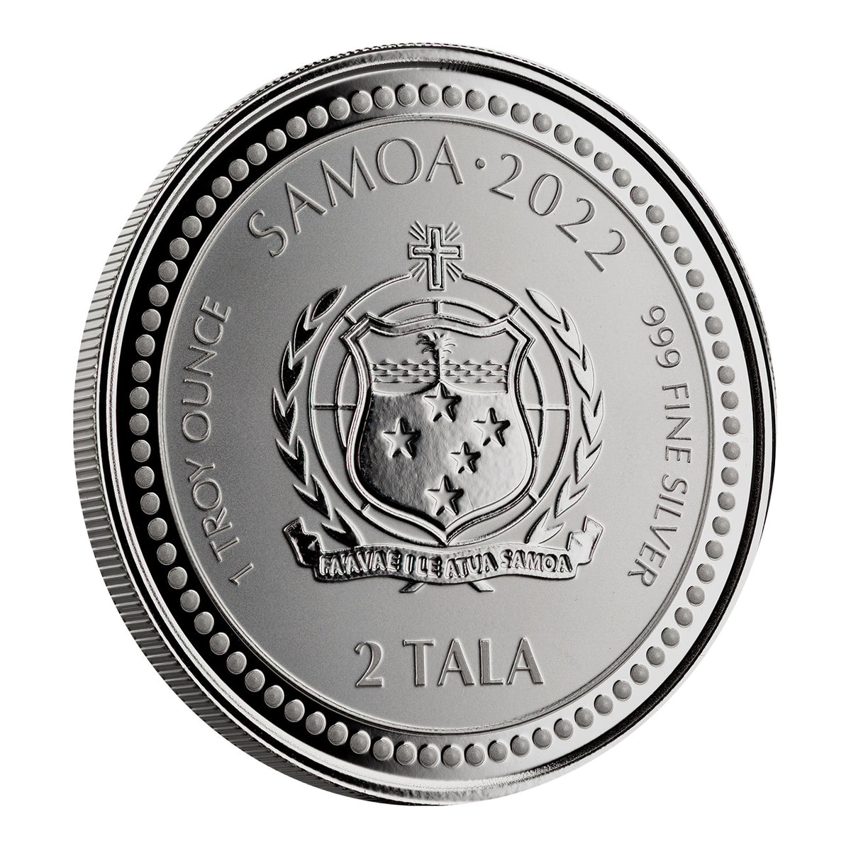 Scottsdale Mint 2022 Samoa Sea Dragon 1 oz Silver Coin (BU)