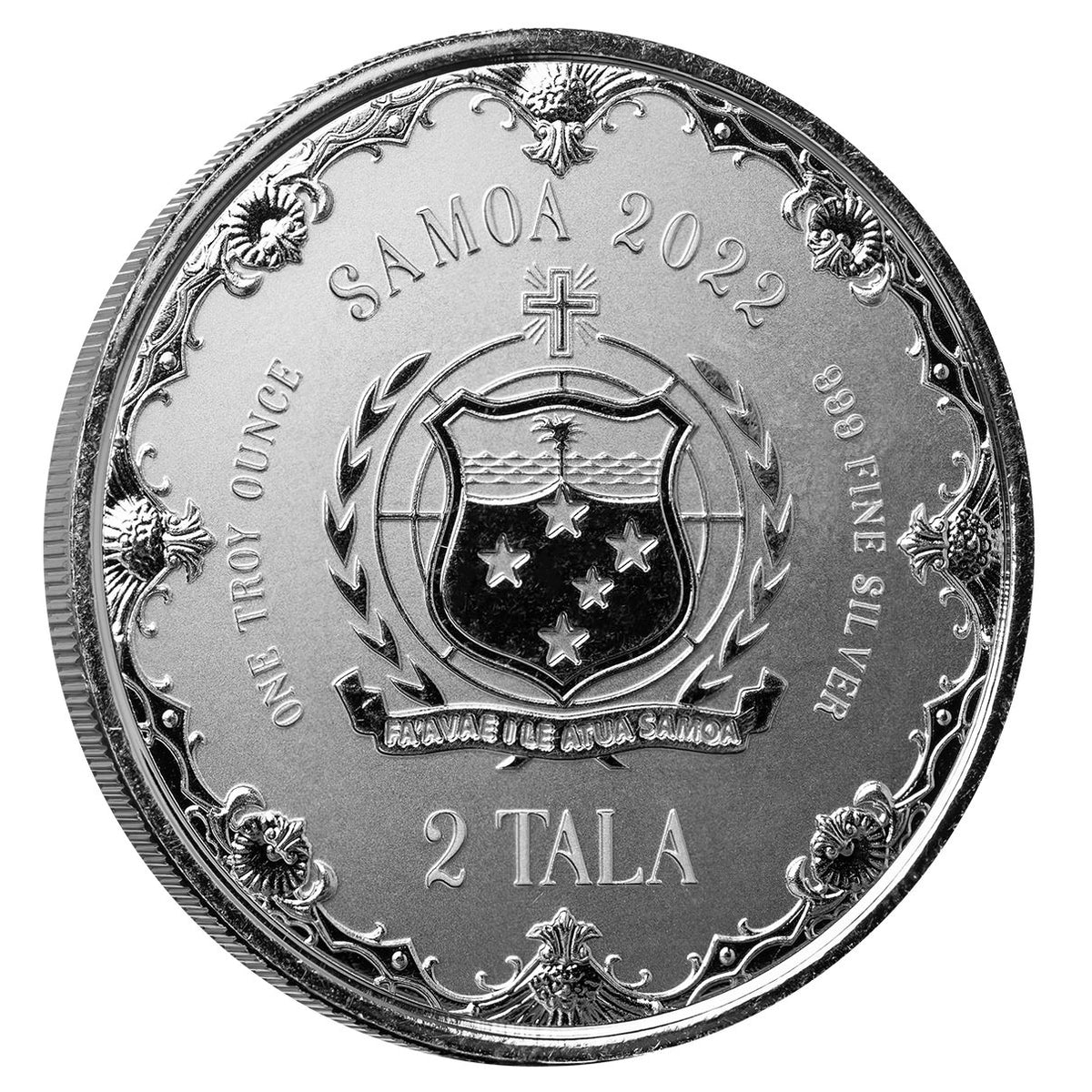 Scottsdale Mint 2022 Mermaid Princess of the Seas 1 oz Silver Coin (BU)