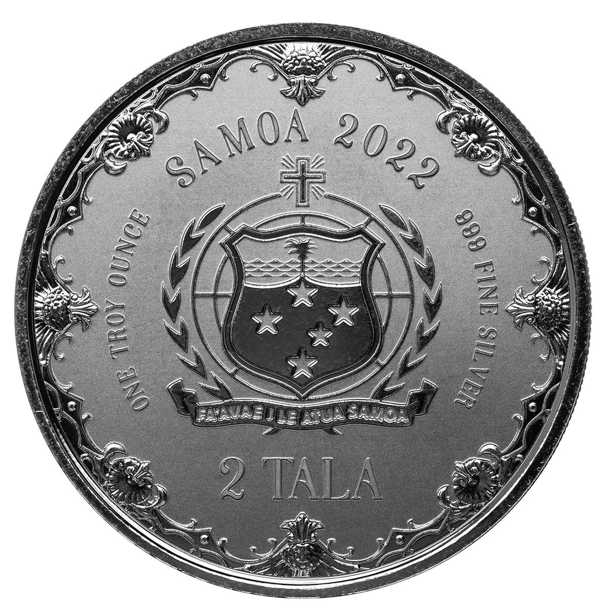 Scottsdale Mint 2022 Mermaid Princess of the Seas 1 oz Silver Coin (BU)