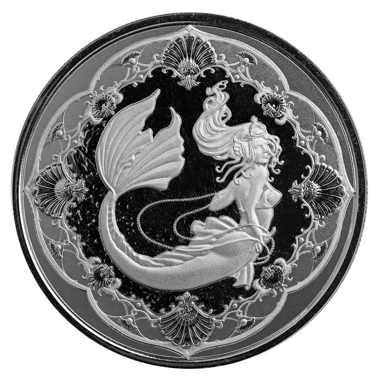 Scottsdale Mint 2022 Mermaid Princess of the Seas 1 oz Silver Coin (BU)