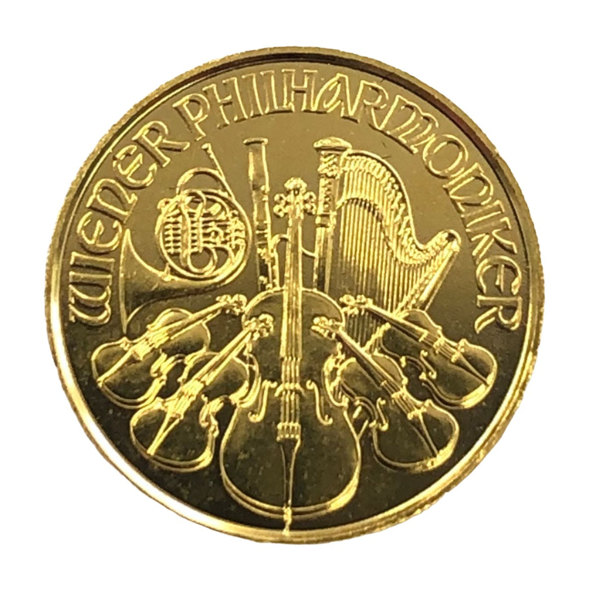 2022 Austrian 1/25 oz Gold Philharmonic