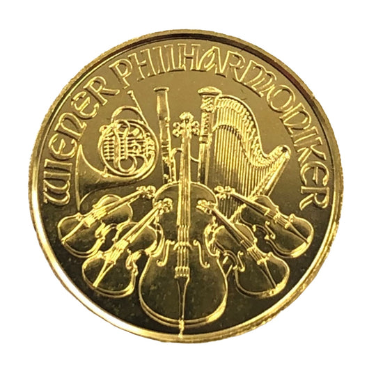 2022 Austrian 1/25 oz Gold Philharmonic