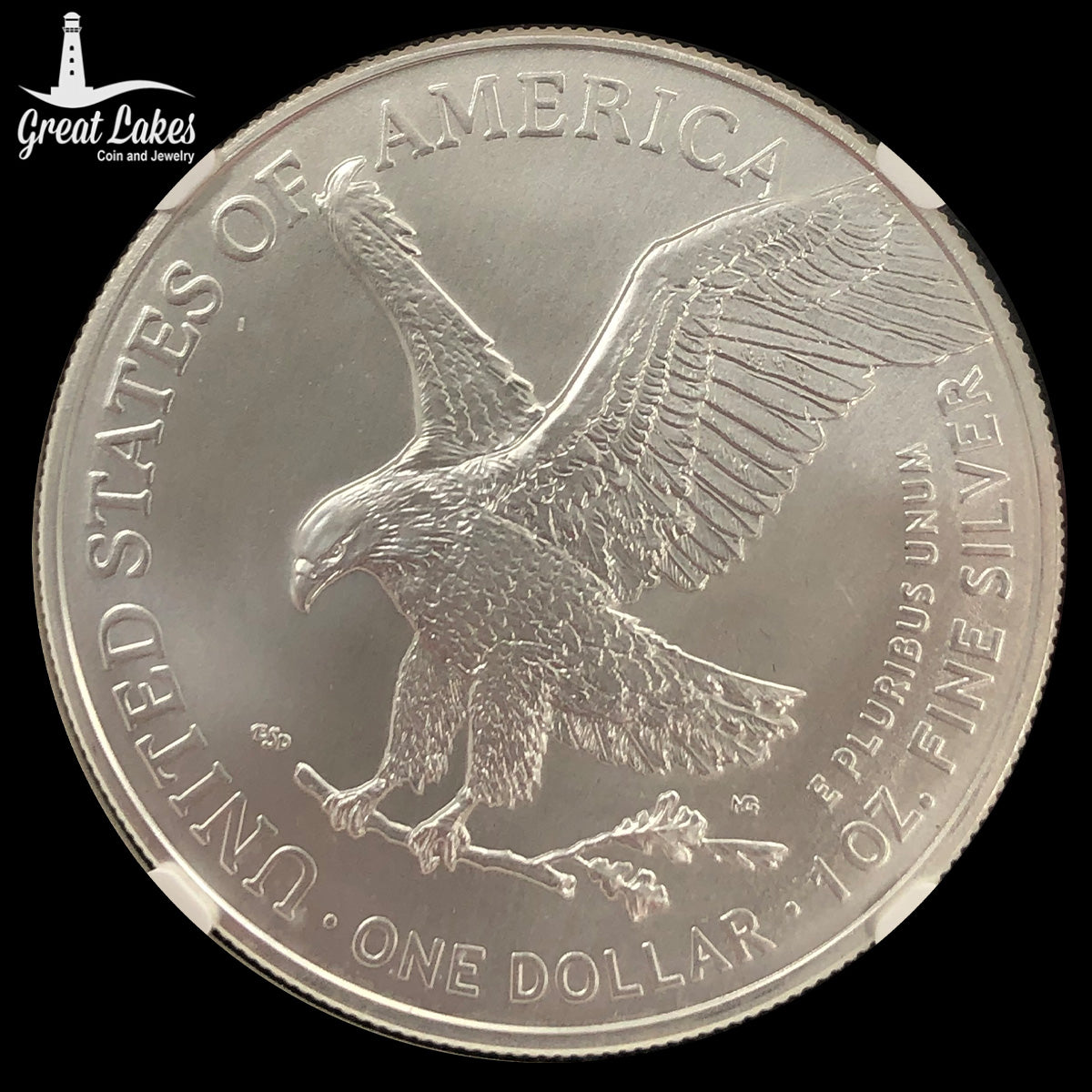 2022 $1 American Silver Eagle NGC MS70 Early Release