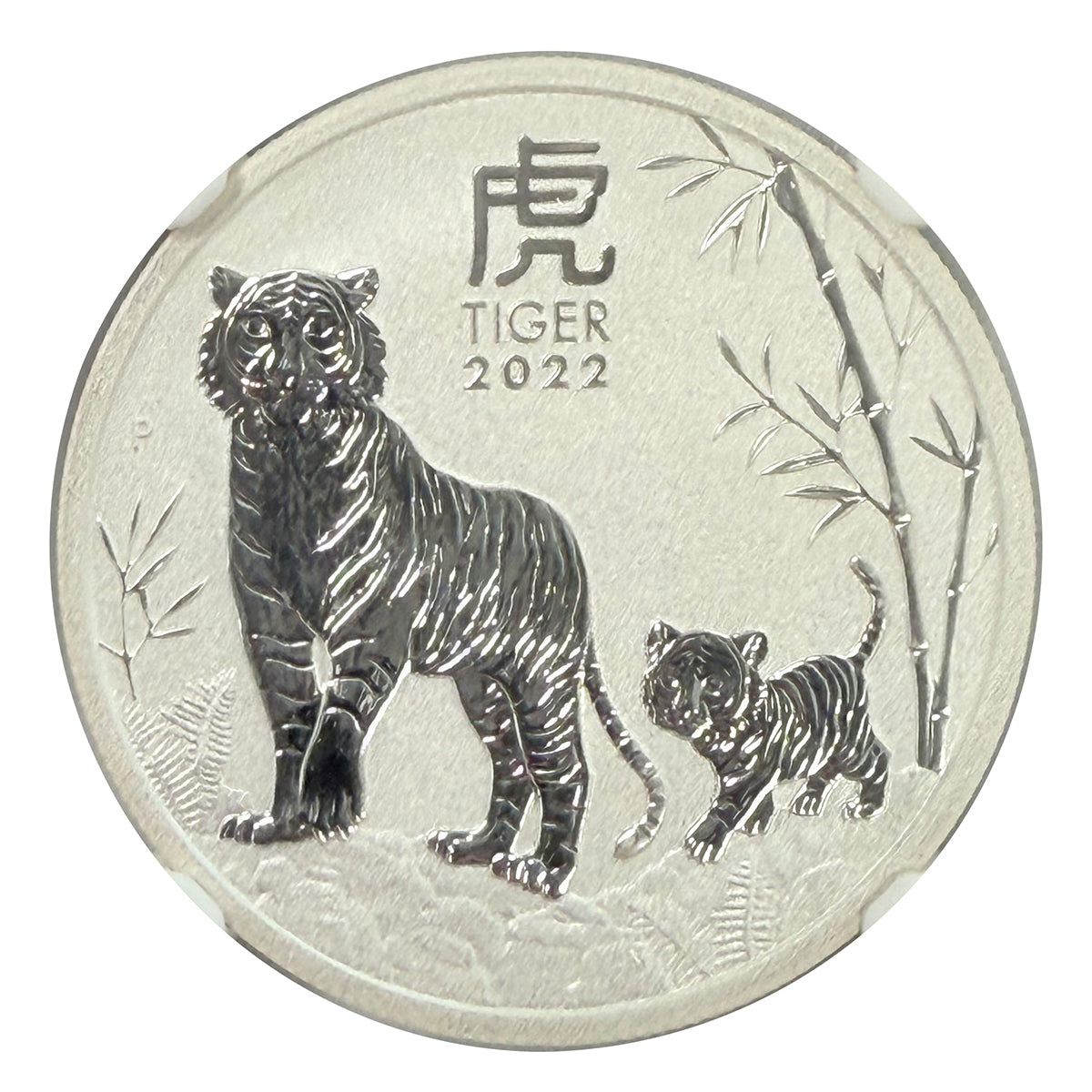 2022 Australia 1/2 oz Silver Year of the Tiger NGC MS70