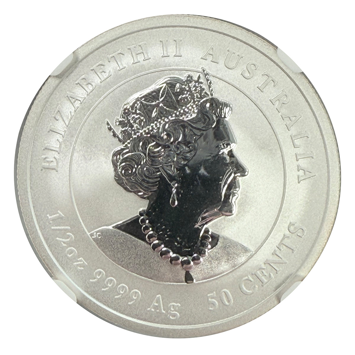 2022 Australia 1/2 oz Silver Year of the Tiger NGC MS70