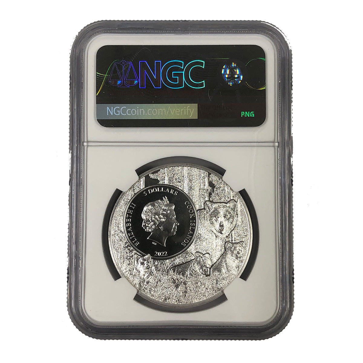 2022 Cook Island New Hampshire Red Spotted Newt NGC MS70