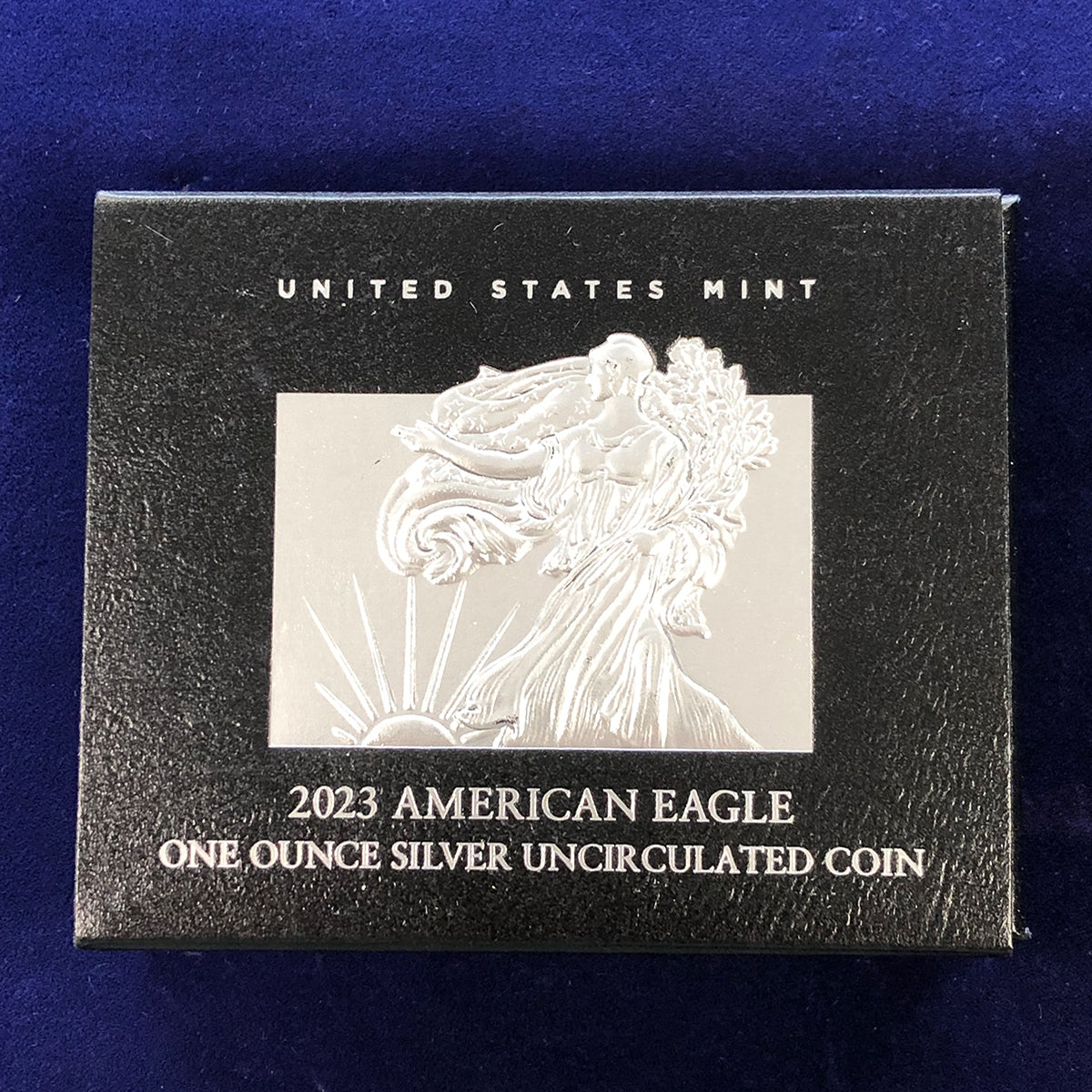 2023-W 1 oz American Silver Eagle (With Box &amp; CoA)