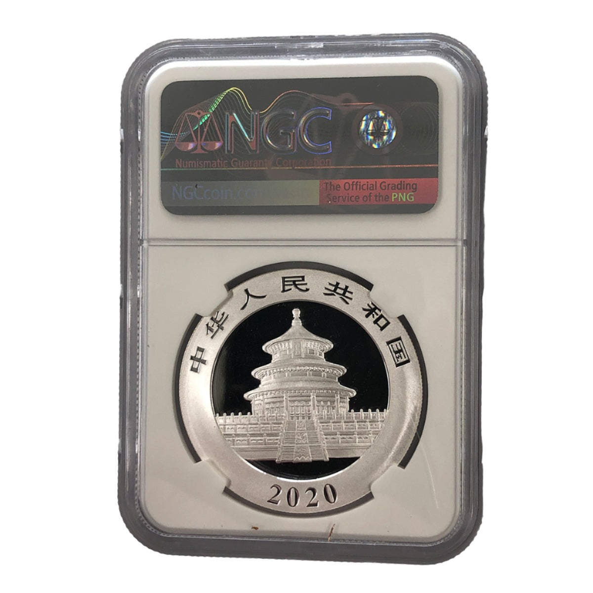2020 Chinese 30 g Silver Panda NGC MS70