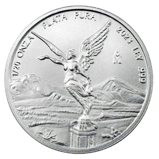 2023 Mexican 1/20 oz Silver Libertad (BU)