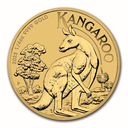 2023 Australian 1/4 oz Gold Kangaroo (BU)