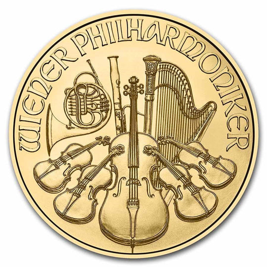 2023 Austrian 1/4 oz Gold Philharmonic (BU)