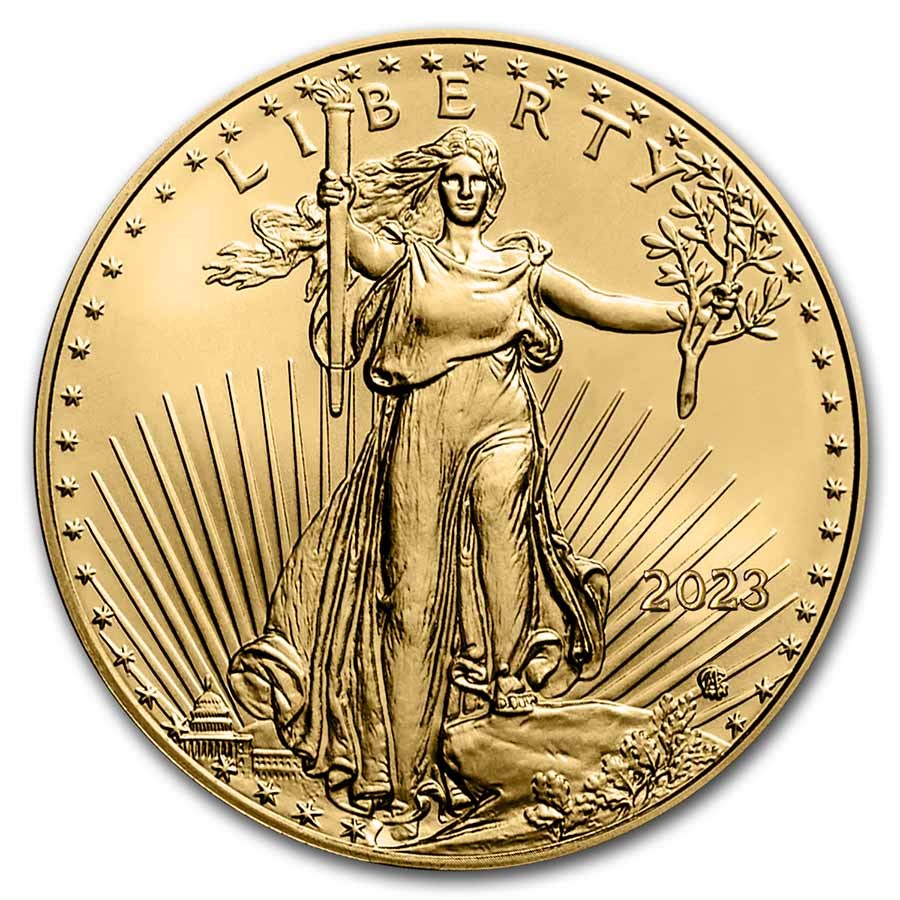 2023 1 oz American Gold Eagle (BU) | MI