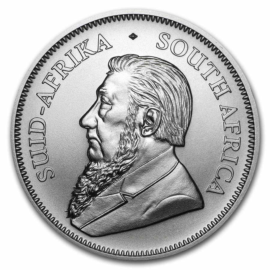 2023 South African 1 oz Silver Krugerrand (Tube of 25)