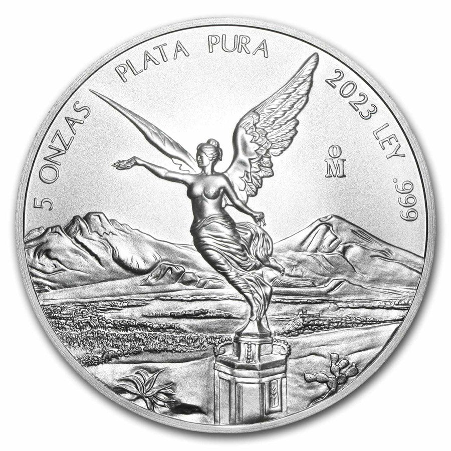 2023 Mexican 5 oz Silver Libertad (BU)