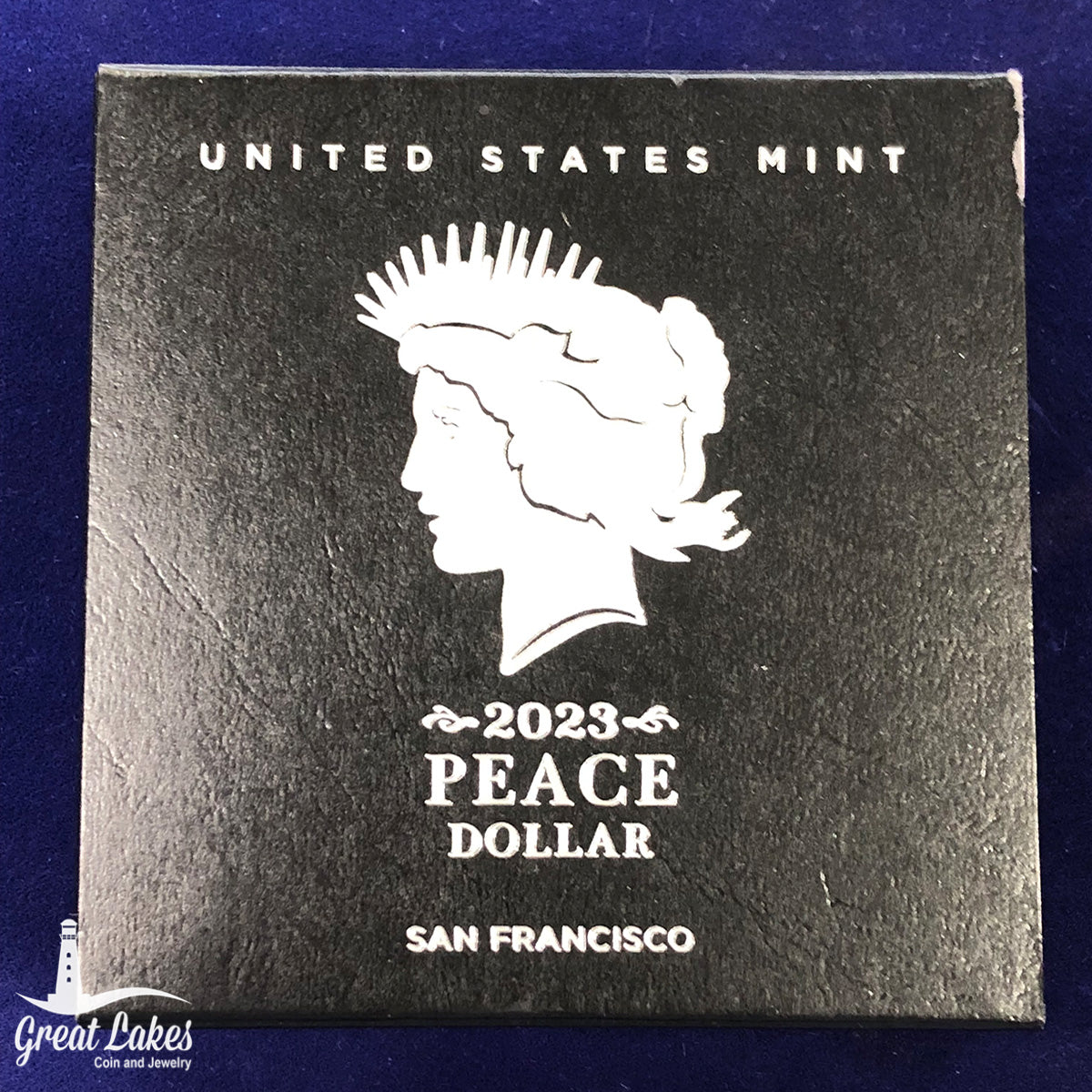 2023 P Peace Silver Dollar (With Box & CoA)