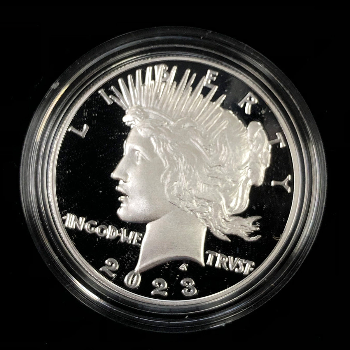 2023 P Peace Silver Dollar (With Box & CoA)