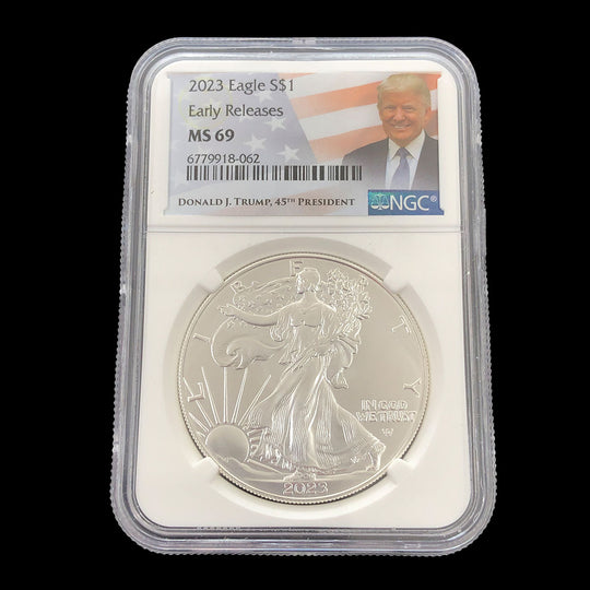2023 1 oz American Silver Eagle NGC MS69 ER