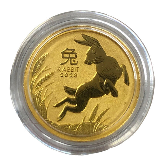 2023 Australian 1/10 oz Gold Lunar Rabbit (Secondary)
