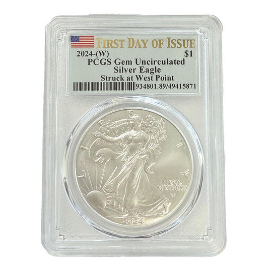 2024-W 1 oz American Silver Eagle PCGS Gem Uncirculated