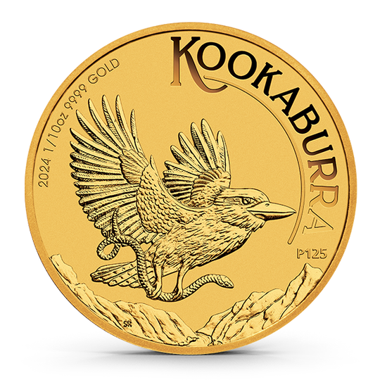 2024 Australian 1/10 oz Gold Kookaburra (BU)