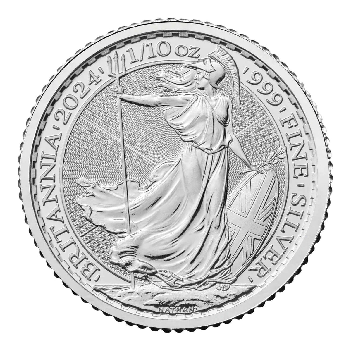 2024 British 1/10 oz Silver Britannia (BU)