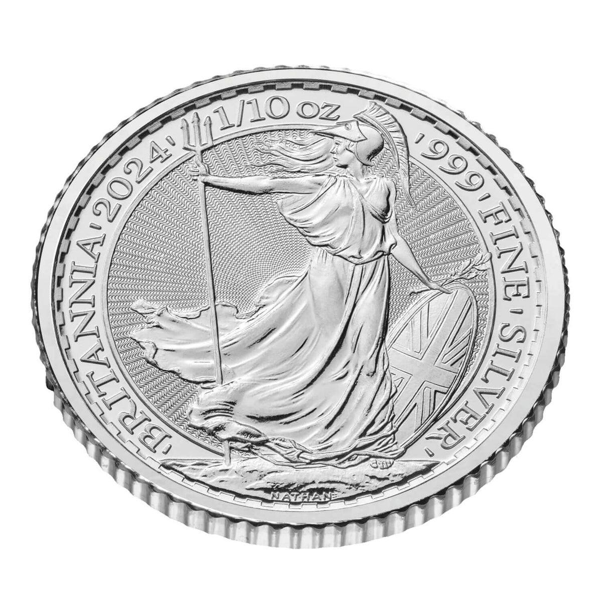 2024 British 1/10 oz Silver Britannia (BU)