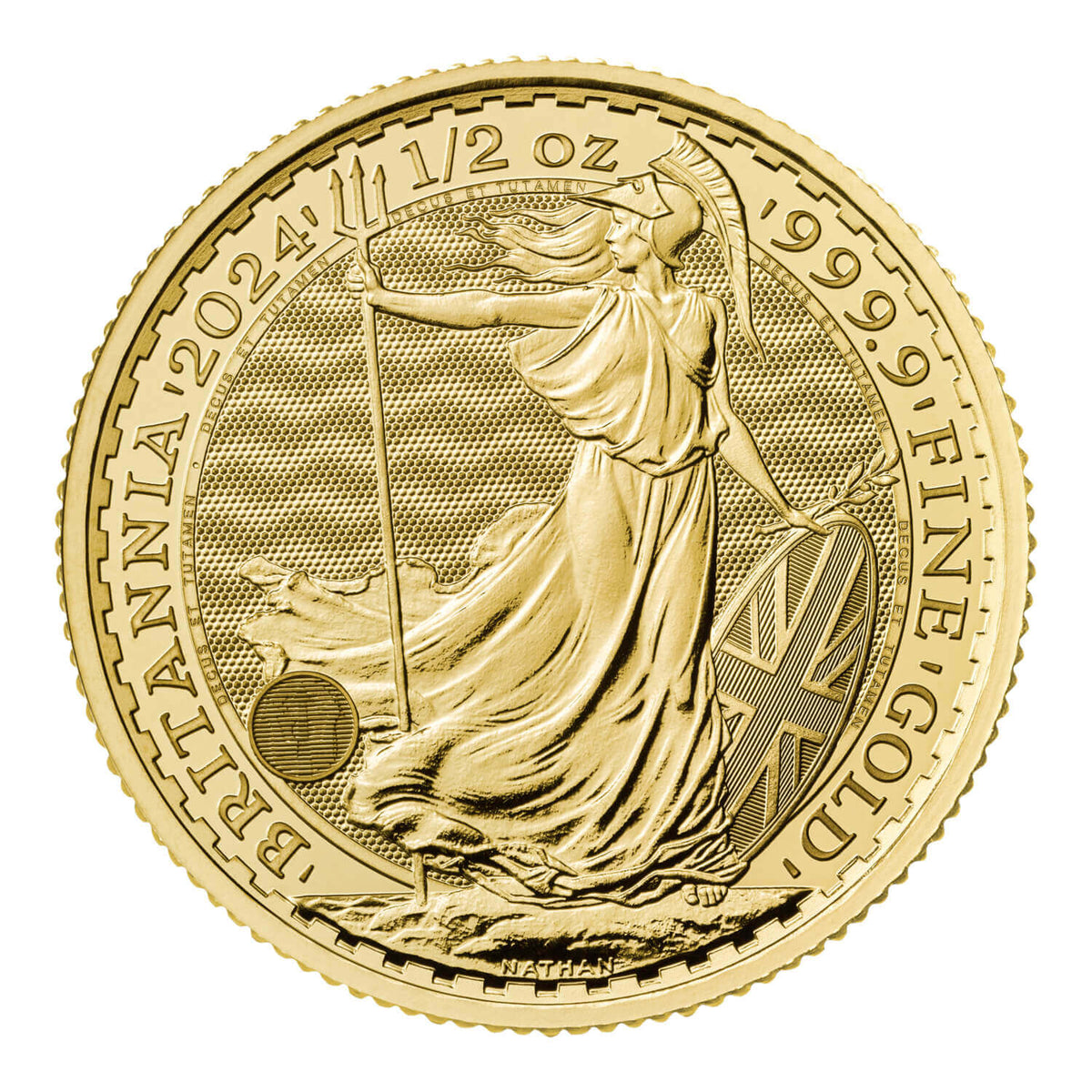 2024 British 1/2 oz Gold Britannia (BU)