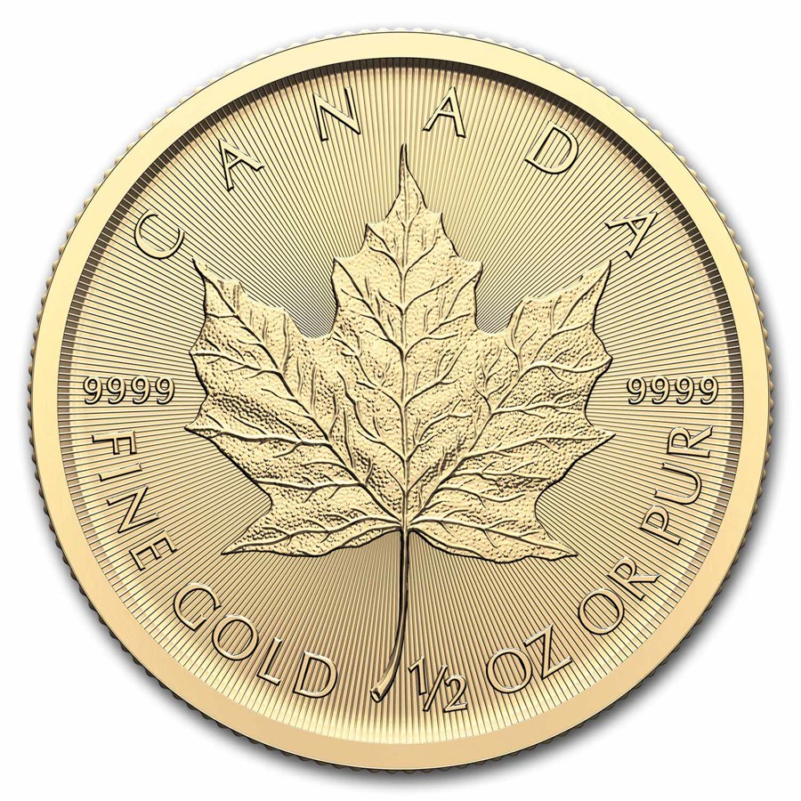 2024 Canadian 1/2 oz Gold Maple (BU)
