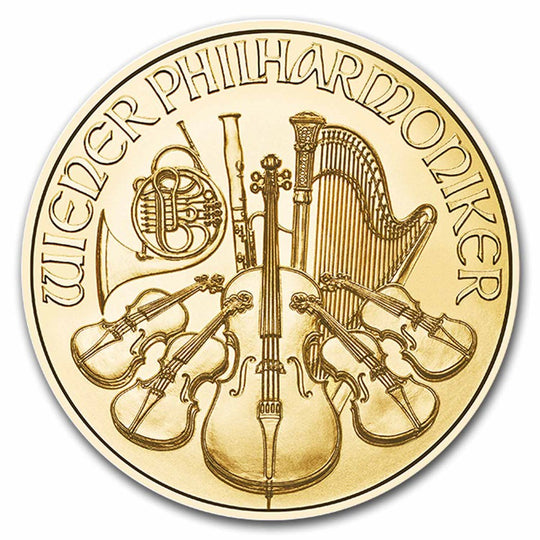 2024 Austrian 1/4 oz Gold Philharmonic (BU)