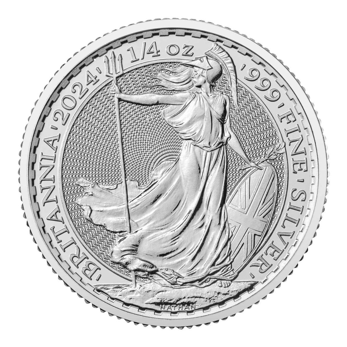 2024 British 1/4 oz Silver Britannia (BU)