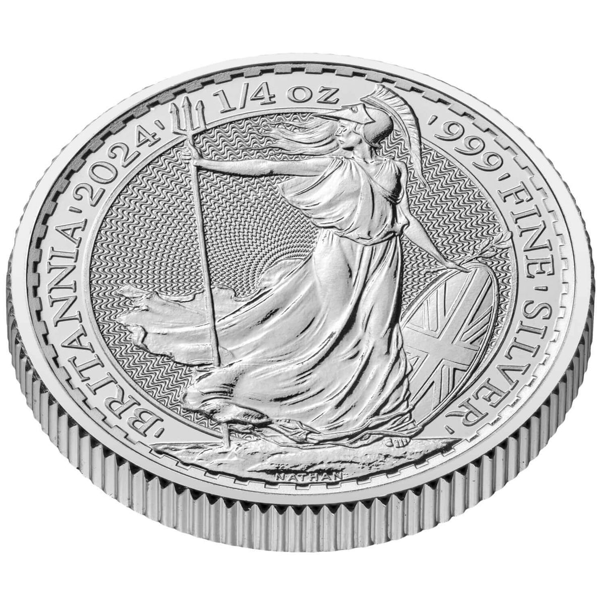 2024 British 1/4 oz Silver Britannia (BU)