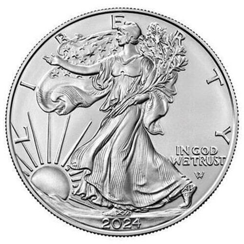 2024 1 oz American Silver Eagle (BU)