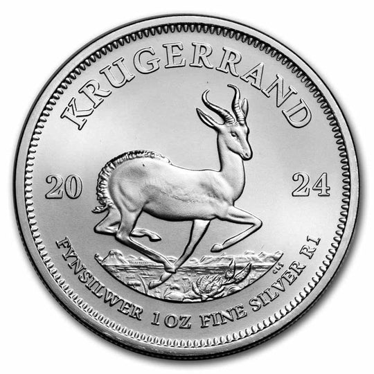 2024 South African 1 oz Silver Krugerrand (BU)