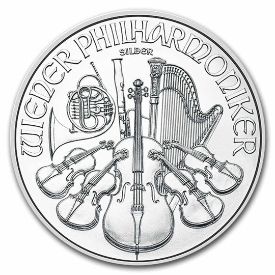 2024 Austrian 1 oz Silver Philharmonic (BU)