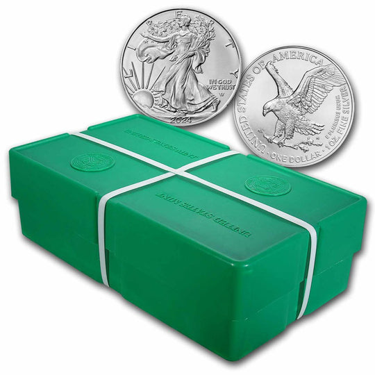 2024 1 oz American Silver Eagle (BU) (Monster Box)