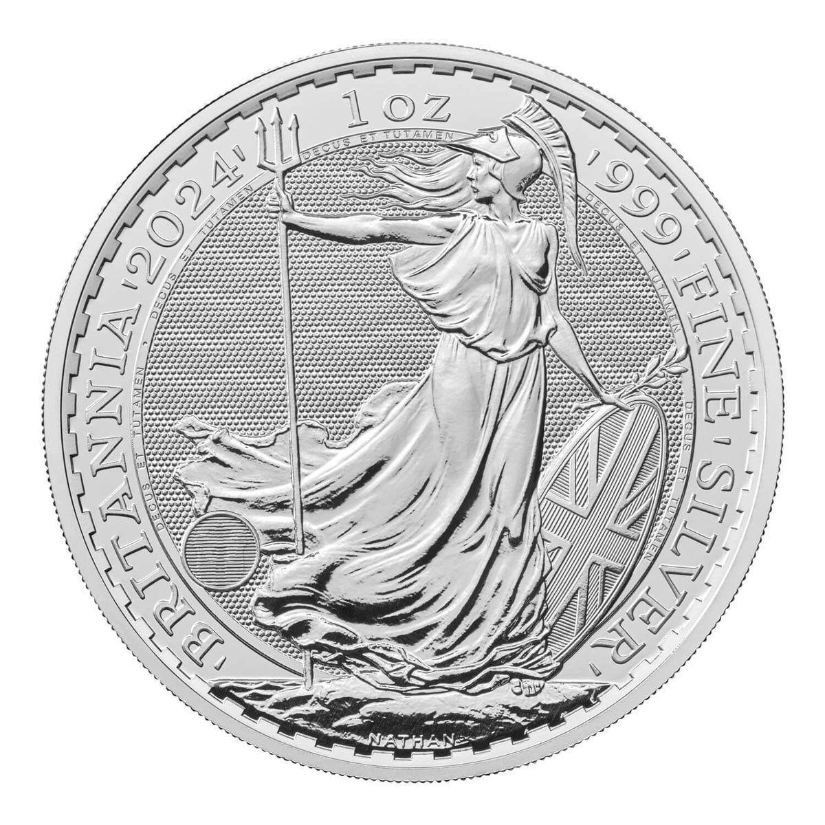 2024 British 1 oz Silver Britannia (BU)