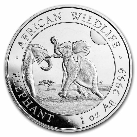 2024 Somali 1 oz Silver Elephant (BU)