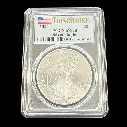 2024 1 oz American Silver Eagle PCGS MS70 FS