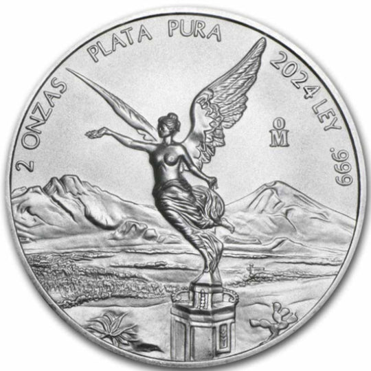 2024 Mexican 2 oz Silver Libertad (BU)