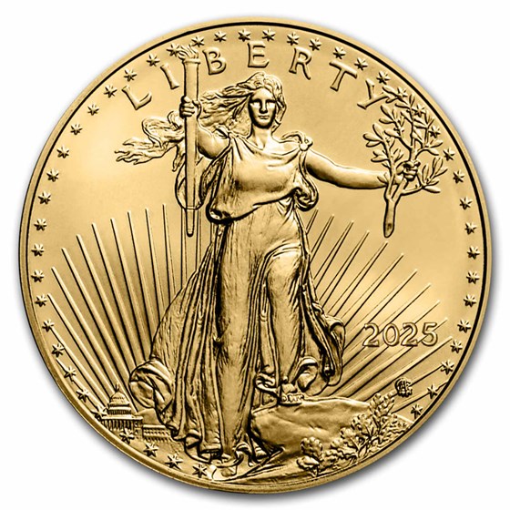 2025 1/2 oz American Gold Eagle (BU)