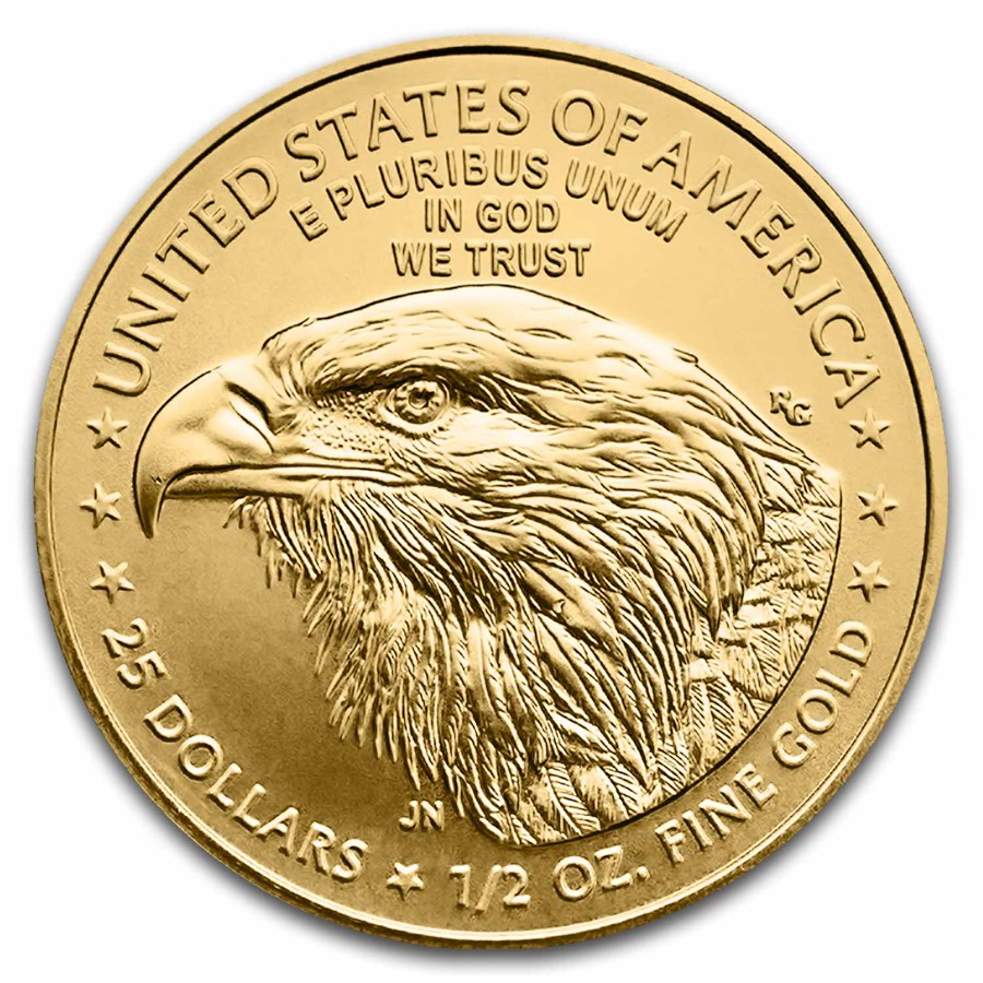 2025 1/2 oz American Gold Eagle (BU)