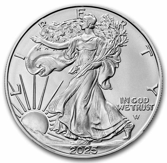 2025 1 oz American Silver Eagle (BU)