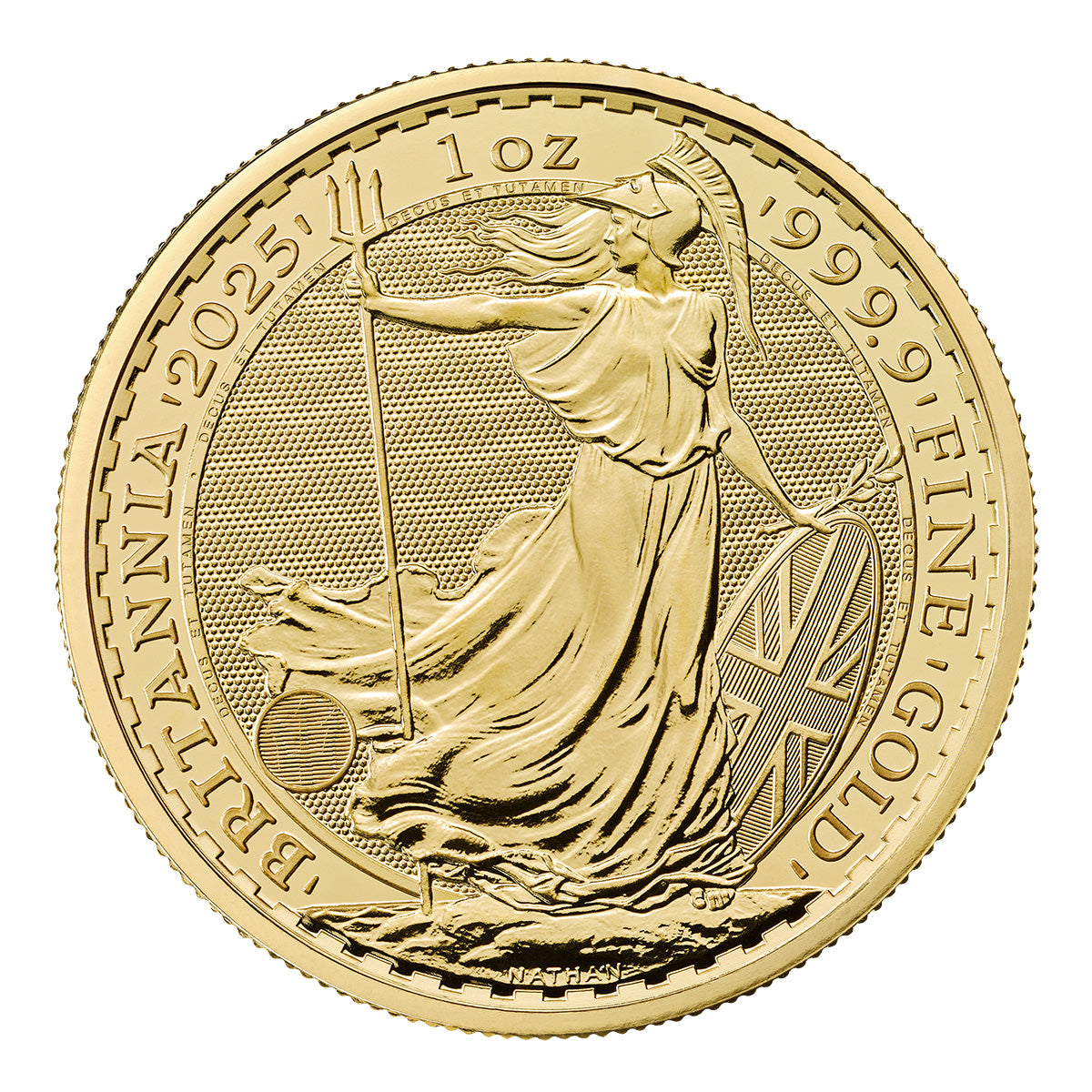 2025 British 1 oz Gold Britannia (BU)