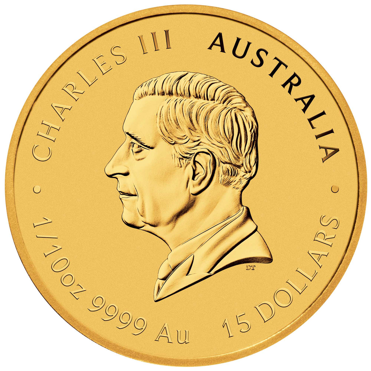 2025 Australia 1/10 oz Gold Year of the Snake (BU)